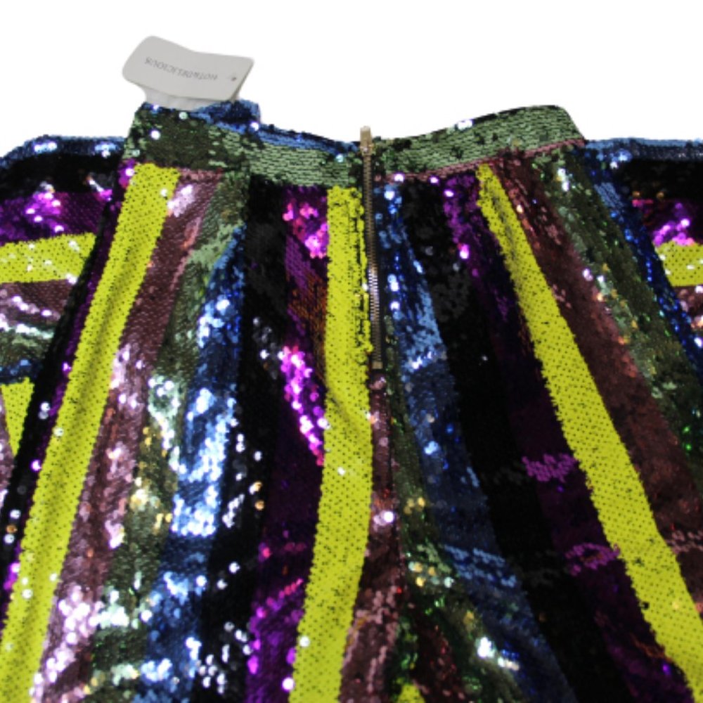 SEQUIN ANKLE PANTS
